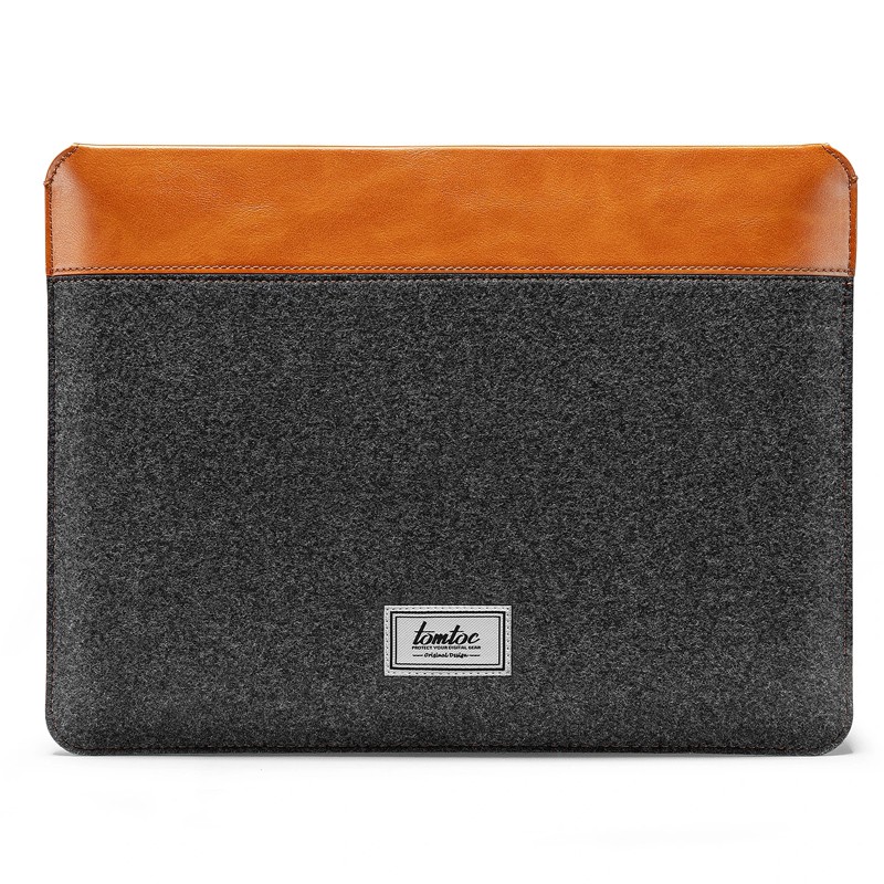 Túi Chống Sốc TOMTOC Felt Và PU Leather Cho Macbook Pro/Air 13&quot;/Pro M1/Pro 16&quot;/iPad 9.7&quot;-11&quot;/iPad Pro 12.9&quot;