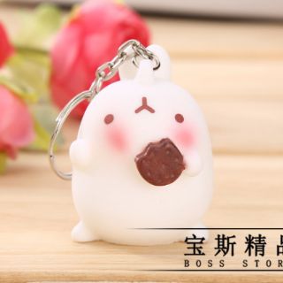 Móc khóa dễ thương họa tiết cầm cốc(giao ngẫu nhiên)