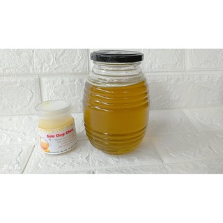 Combo 350ml Mật ong hoa bạc hà + 100ml sữa ong chúa nguyên chất 100% bao test