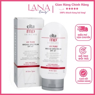 Kem Chống Nắng Thiên Nhiên Eltamd Uv Pure Broad Spectrum Spf 47 Chai 114gr Bảo Vệ Da Khỏi Tia UV Cho Làn Da Sáng Mịn