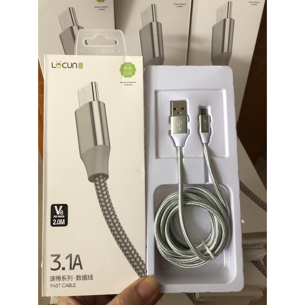 CÁP SẠC LECUN V8