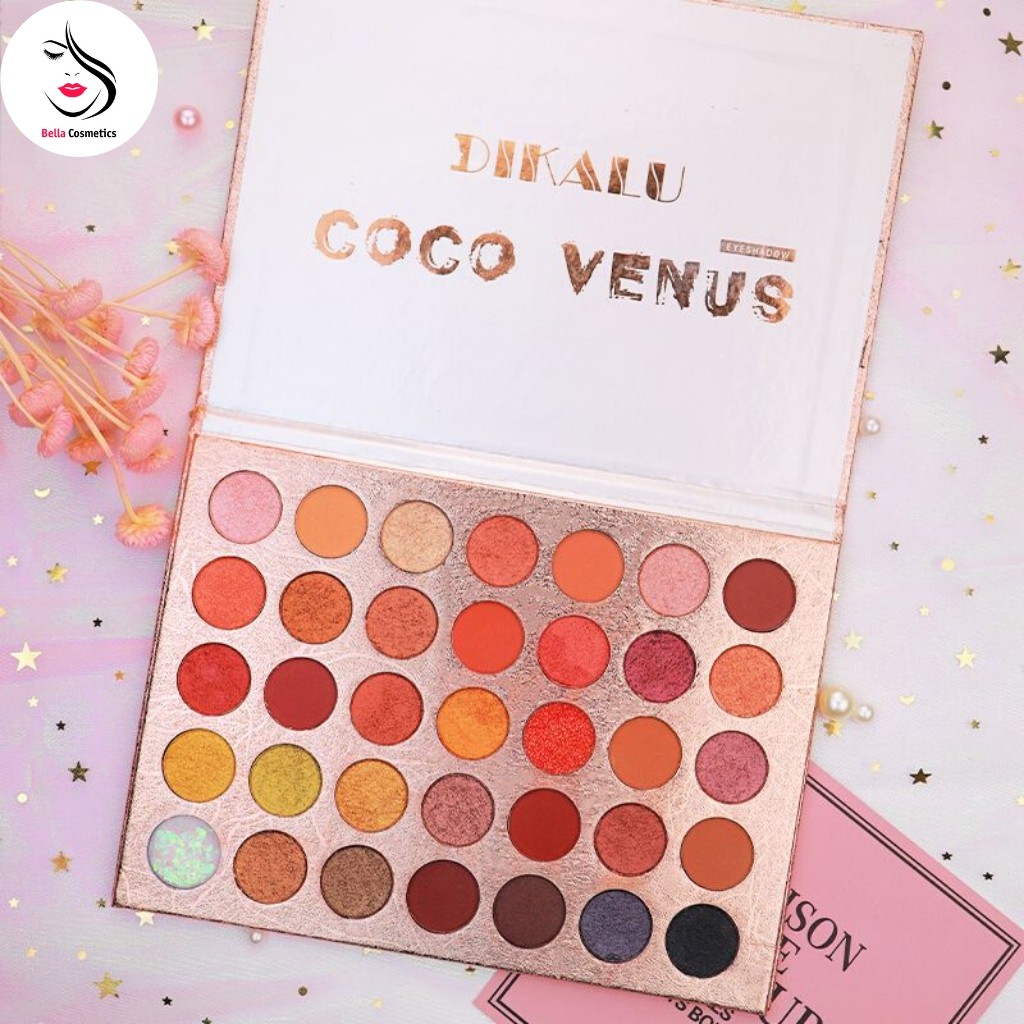 Bảng phấn mắt DIKALU coco venus 35 màu - phấn mắt JINT