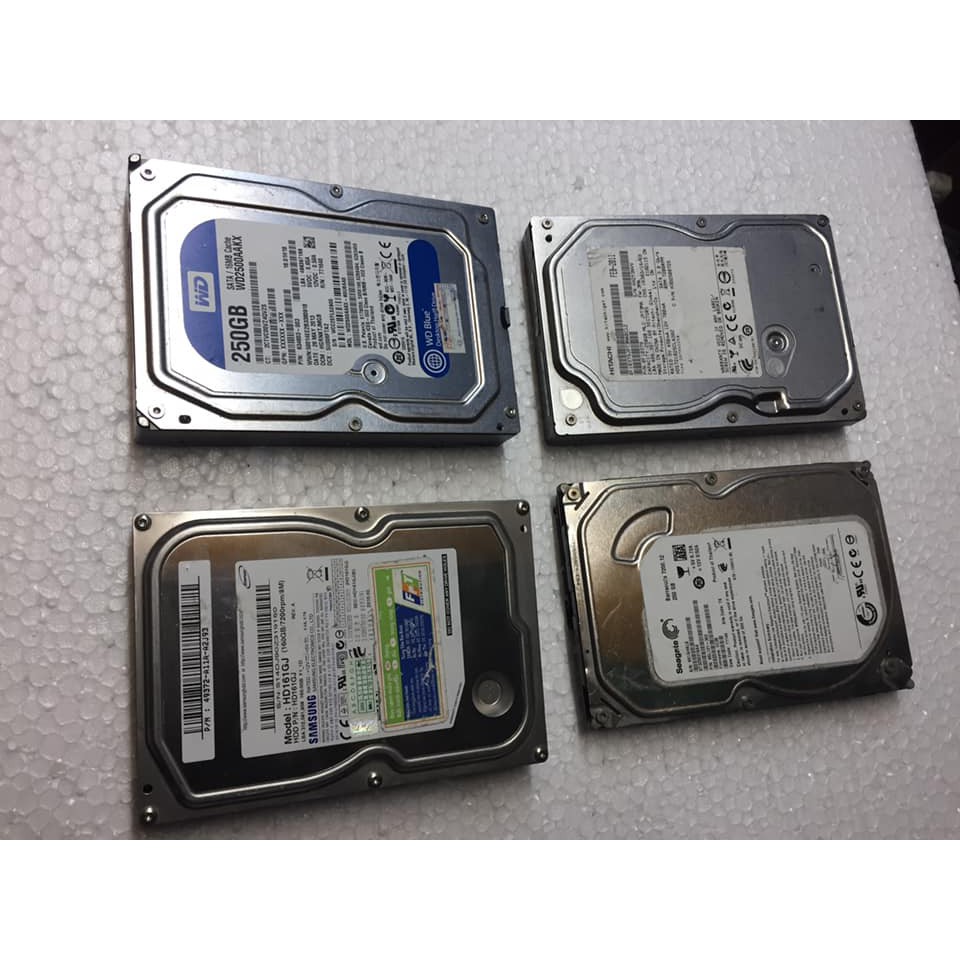 Ổ Cứng HDD Máy tính PC chuẩn SATA 250Gb Sức khỏe GOOD