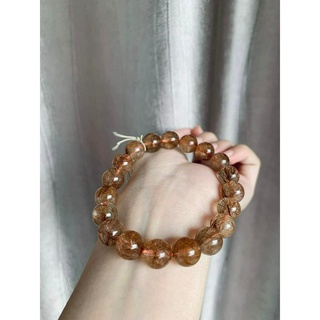 Vòng Tay Đá Thạch Anh Tóc Nâu