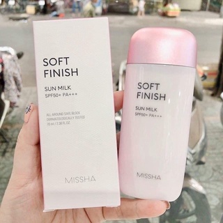 chống nắng Missha hồng