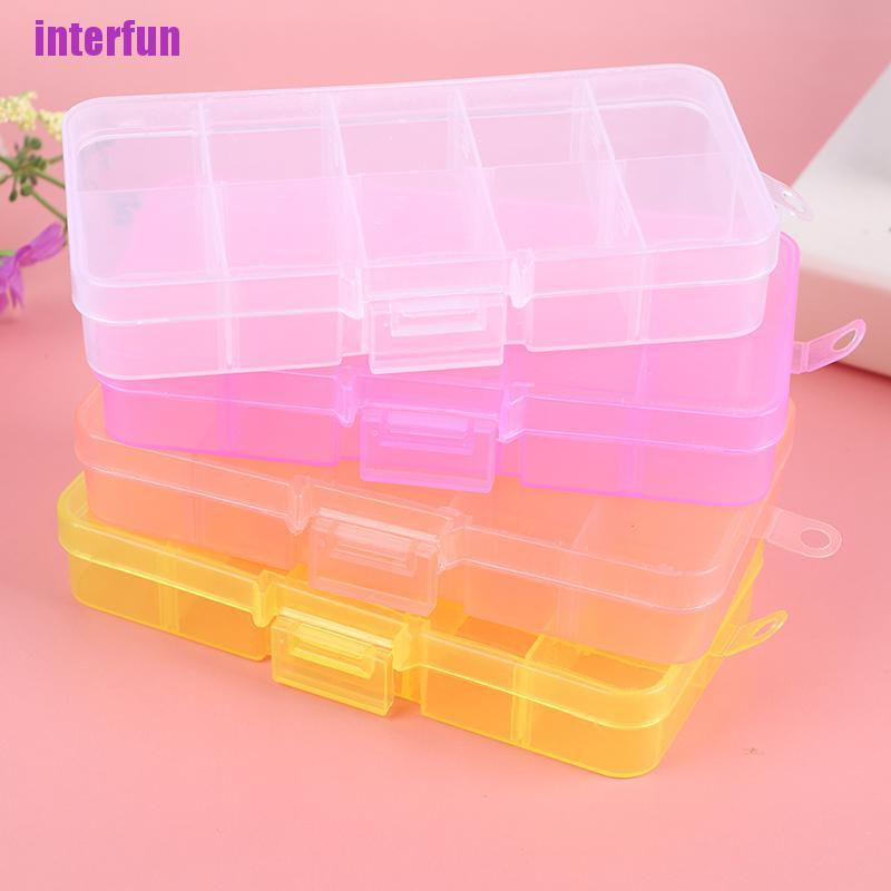 Hộp Nhựa Để Đồ 10 Ngăn Có Thể Điều Chỉnh