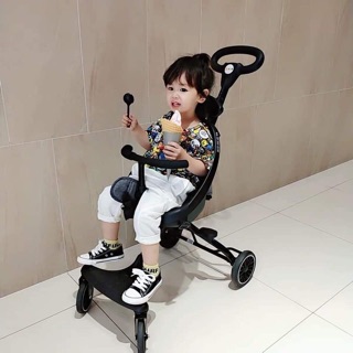 [Shopee siêu rẻ] Xe đẩy cao cấp 4 bánh V3 loại không đệm/có đệm