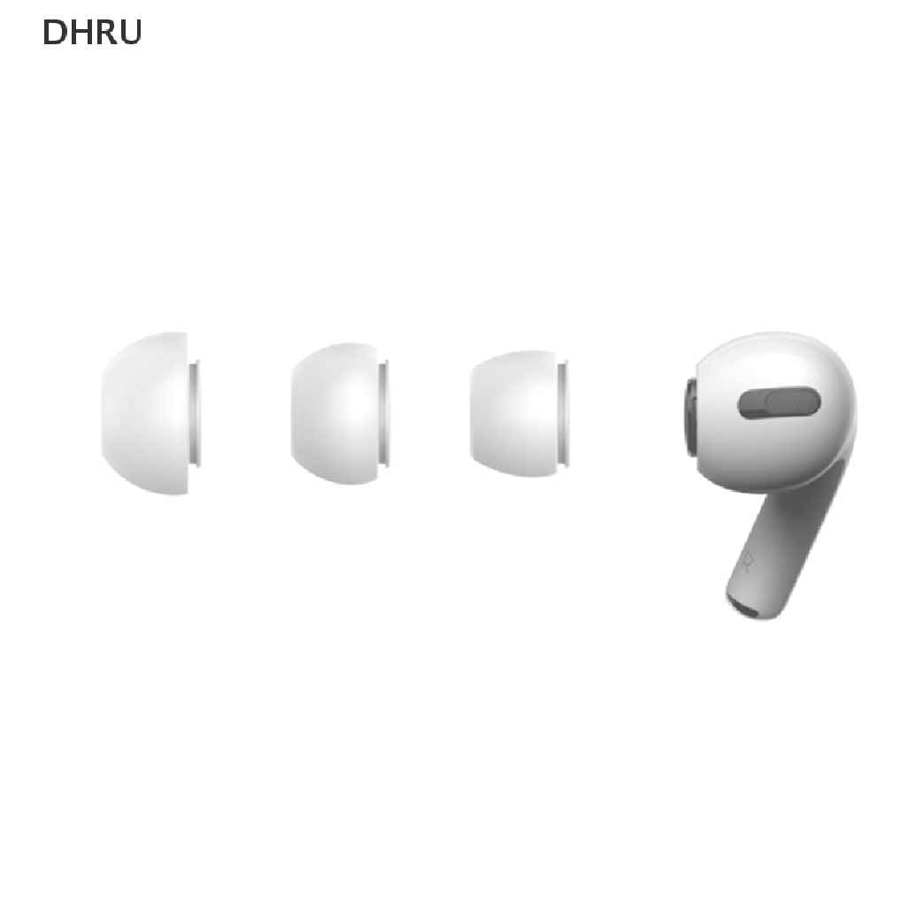 Dh 1 pair Replacement Ear Tips for Apple Airpods Pro; Memory Foam Tips Airpod Pro br