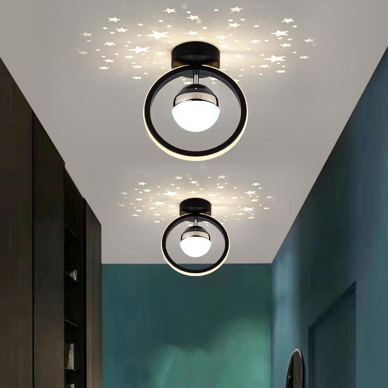 IKEE hiện đại đèn ban công bắc âu đèn ốp trần đèn trần trang trí phòng khách led phòng ngủ