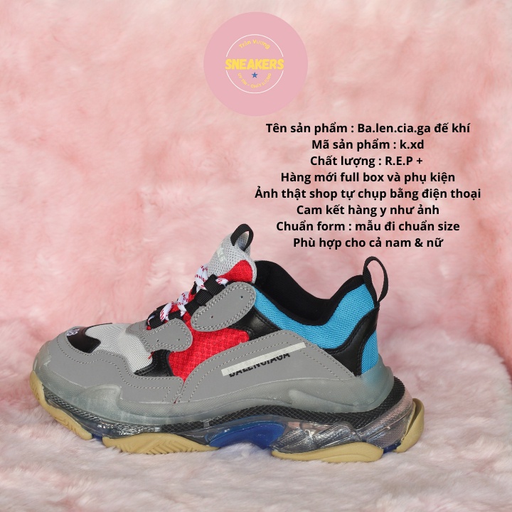 GIẦY THỂ THAO SNEAKER BALENCIAGA TRIP S ĐẾ KHÍ BẢN ĐẸP