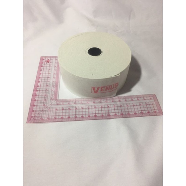 Chun cạp quần chính hãng VENUS trắng đen từ 1,5F - 5F - Cuộn 10m