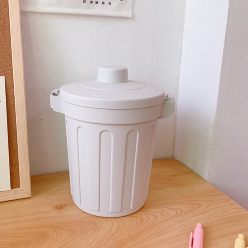 🔥 Thùng rác Mini bằng nhựa kèm giá đỡ để bàn tiện dụng cho gia đình/ văn phòng