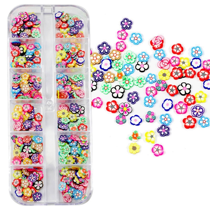 Set Hạt Nhựa Resin Hình Trái Cây/Động Vật/Hoa Mini Xinh Xắn DIY