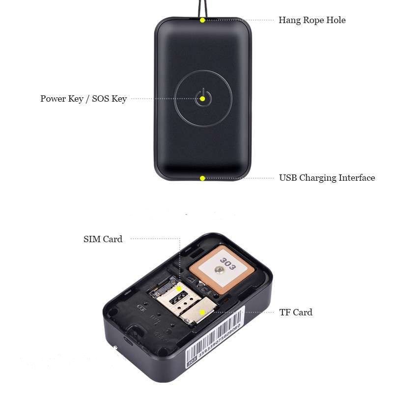 [FREESHIP] Thiết bị định vị N16S GPS MINI TRACKER, định vị chuẩn xác mini siêu nhỏ pin 7 ngày chống nước bảo hành 1 năm.