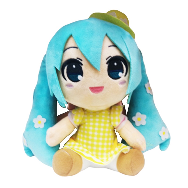 Búp Bê Nhồi Bông Hình Hatsune Miku Dễ Thương 20cm