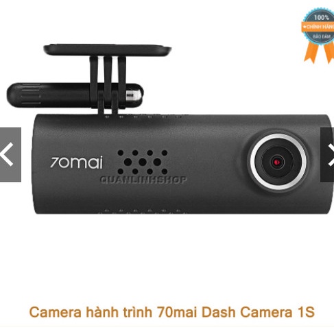 Camera hành trình 70mai Smart Dash Cam 1S D06 - Bảo hành  1 năm | BigBuy360 - bigbuy360.vn