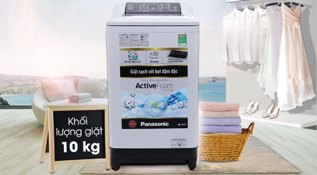 Máy giặt Panasonic 10 kg NA-F100A4GRV (Miễn phí giao tại HCM-ngoài tỉnh liên hệ shop)