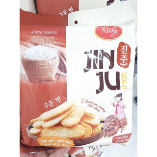 richy bánh gạo jinju vị bò nướng tiêu 134,4g