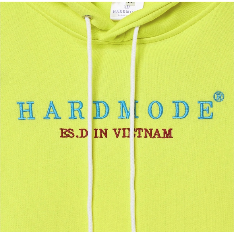 Áo hoodie neon yellow.localbrand hardmode