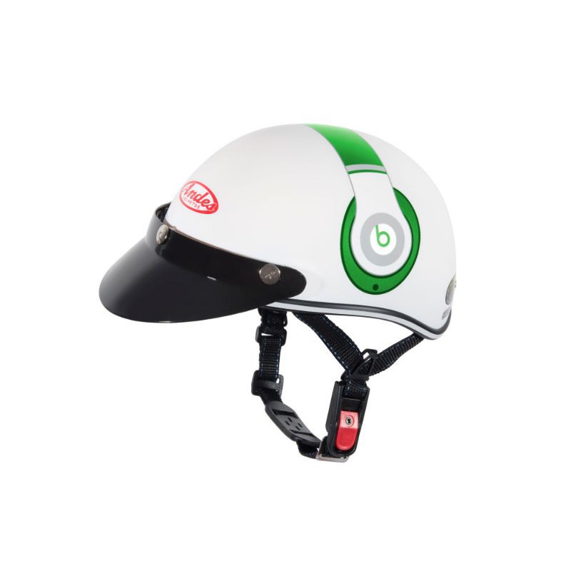 Mủ bảo hiểm andes haly tai phol 3S