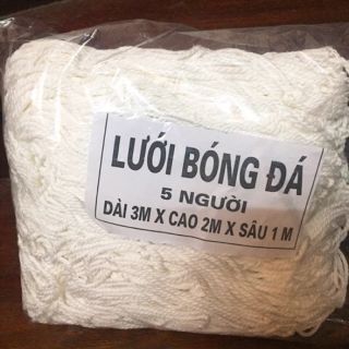 Lưới bóng đá sân 5, size : 3m×2m