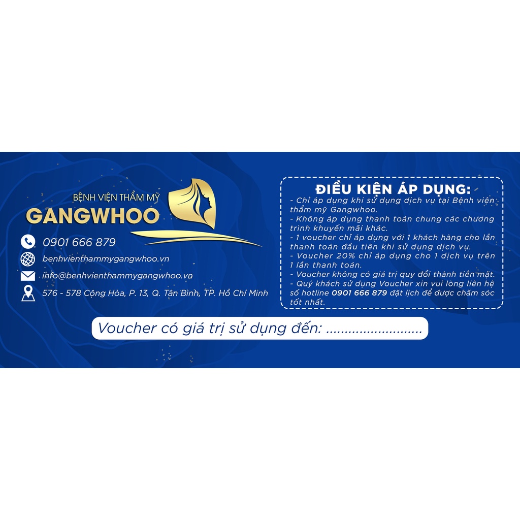 Voucher Đồng giá 89K/ 899K/ 20% tại Gangwhoo