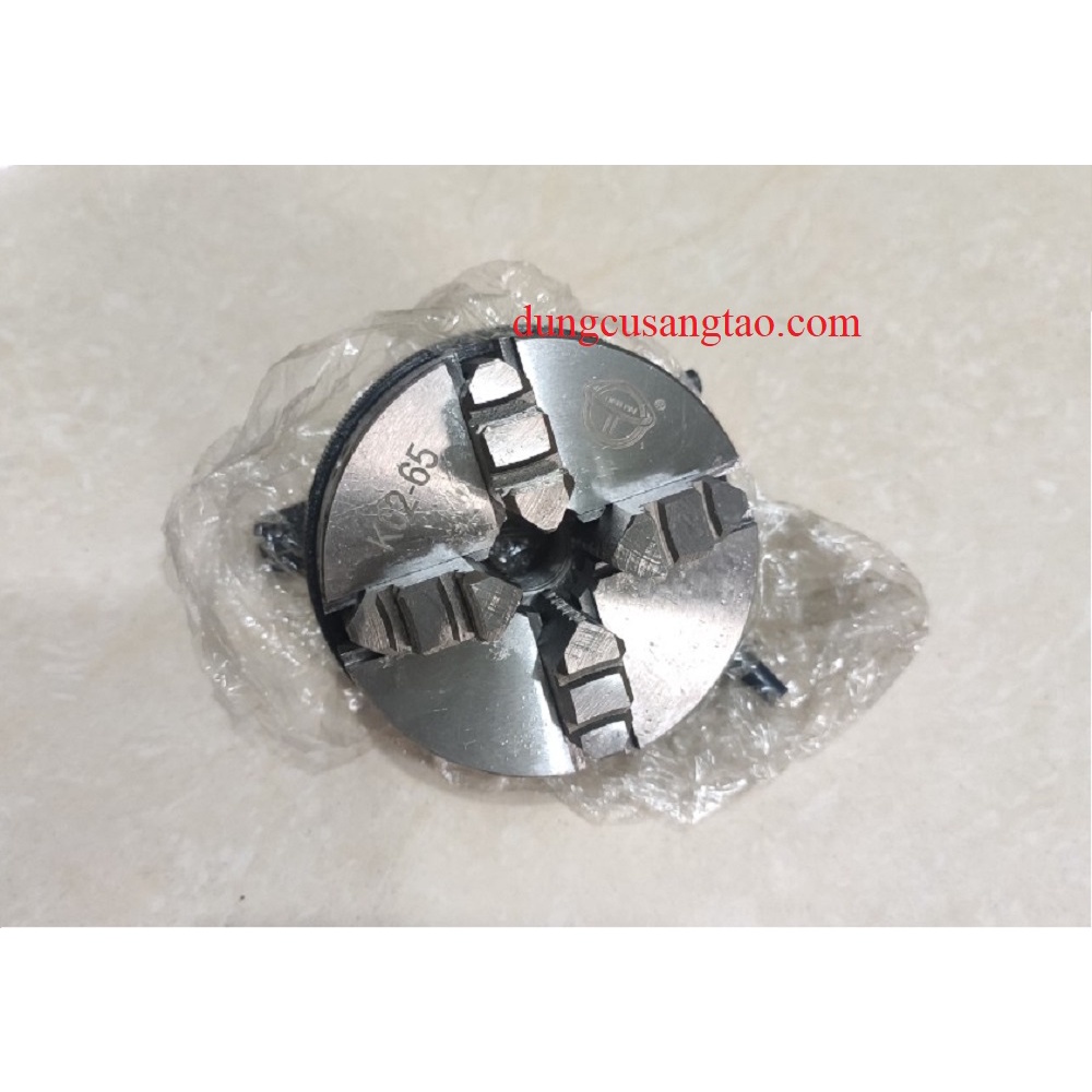 Đầu kẹp loại 3 chấu K01 / 4 chấu K02 cho máy tiện mini / Mâm cập