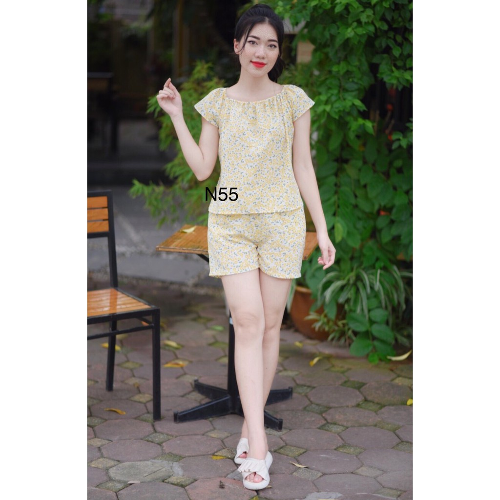 BỘ ĐÙI LỤA HÀN MỀM MÁT BỘ ĐÙI HOA XINH | BigBuy360 - bigbuy360.vn