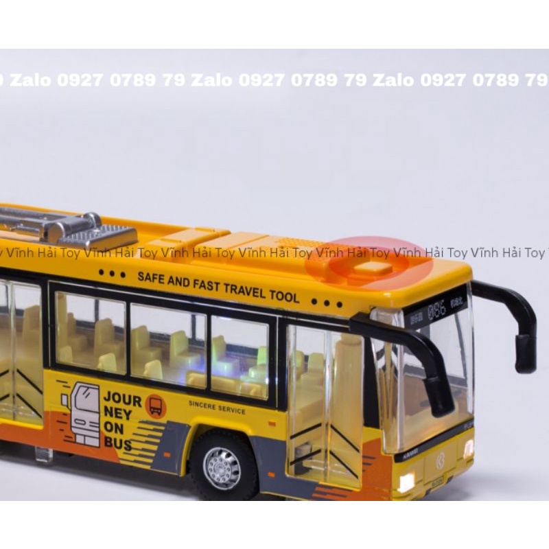 Xe bus vui vẻ, đồ chơi xe bus mô hình , love bus, xe có đèn và âm thanh vui vẻ.