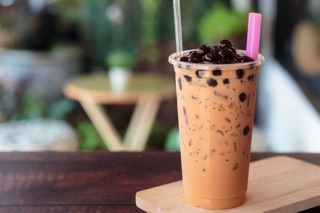 Bột pha trà sữa vị Sầu Riêng