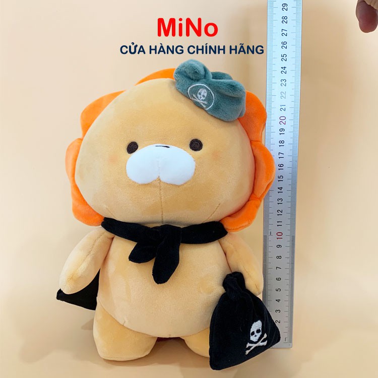 Gấu Bông Sư Tử Hải Tặc Cao Cấp 25cm MINO STORE