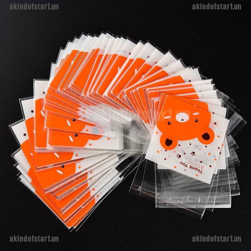Bộ 100 Kẹo Hình Gấu Dễ Thương
