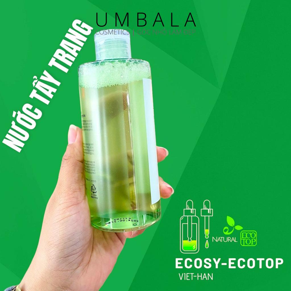 Nước tẩy trang ECOTOP Trà Xanh Hàn Quốc