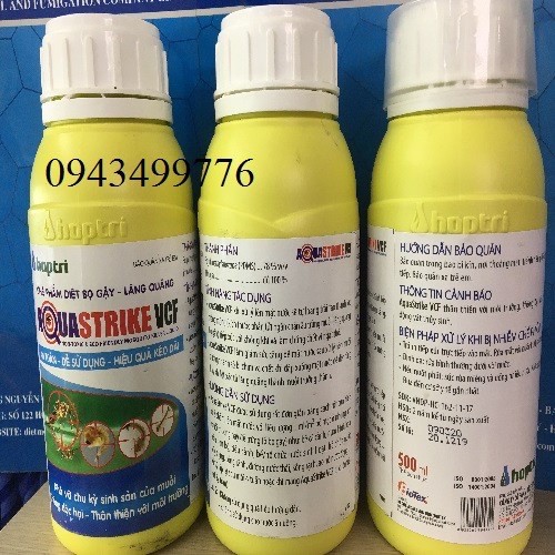 Chế phẩm diệt loăng quăng bọ gậy AquaStrike VCF chai 500ml