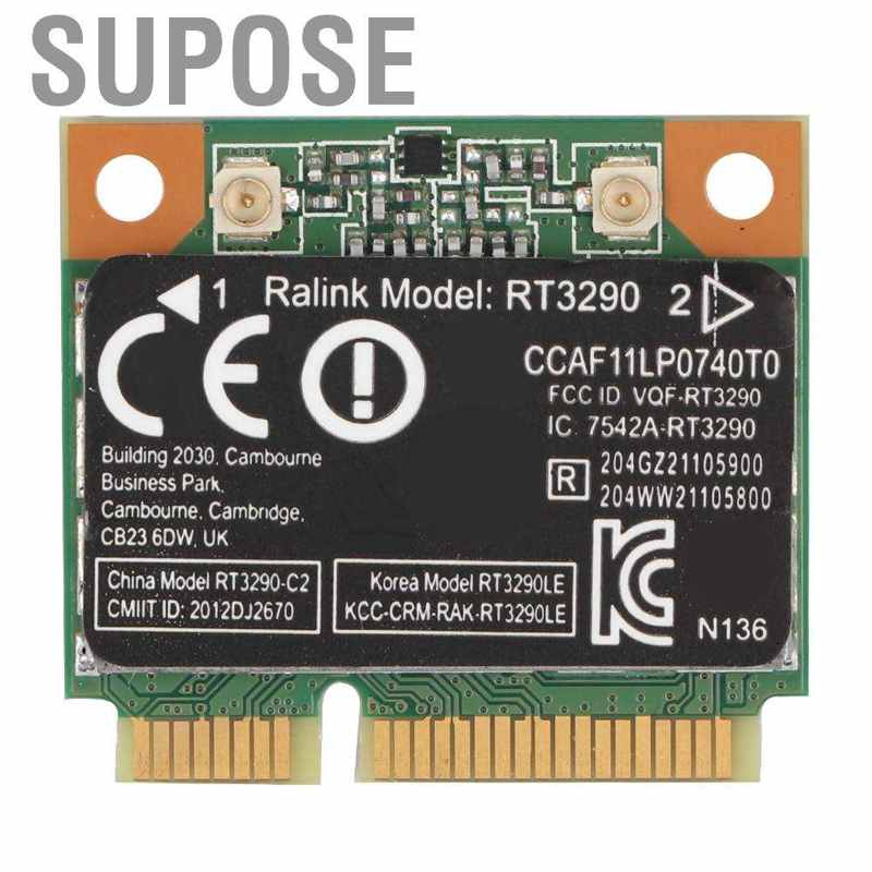 Card Wifi Không Dây Supose Rt3290 150mbps Cho Máy Tính Mini Pci-E | BigBuy360 - bigbuy360.vn