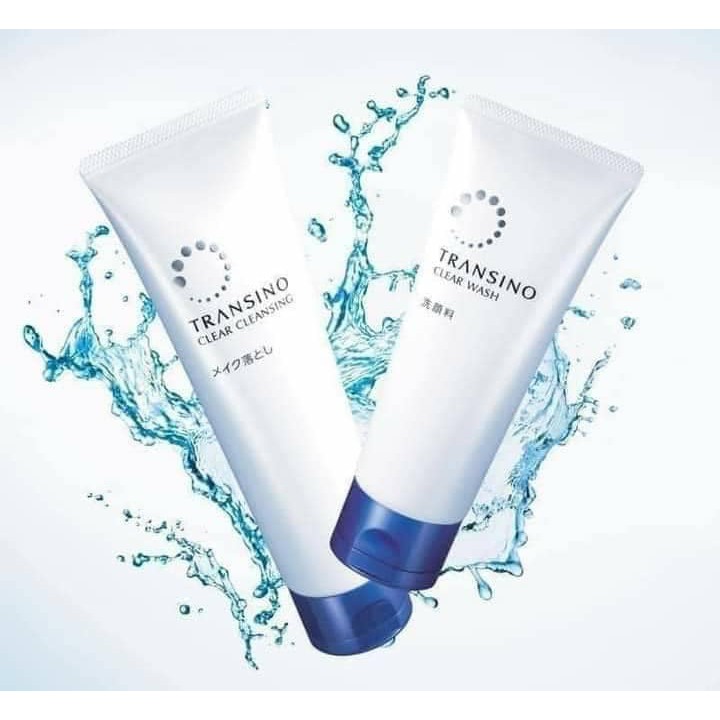 Sửa rửa mặt Transino Clear Wash 100g giảm sạm nám