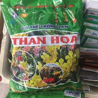 Giá thể trồng Lan bằng Than hoa 1kg