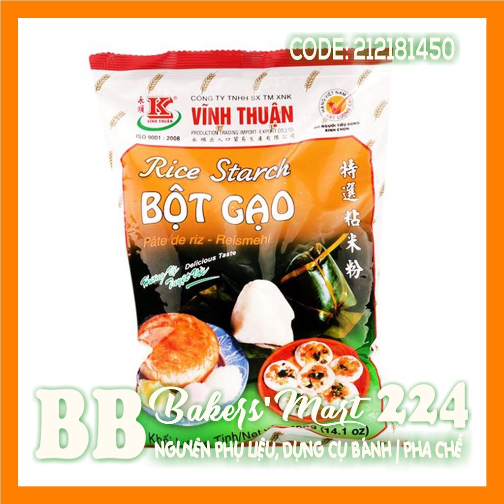 Bột GẠO hiệu VĨNH THUẬN - 400gr