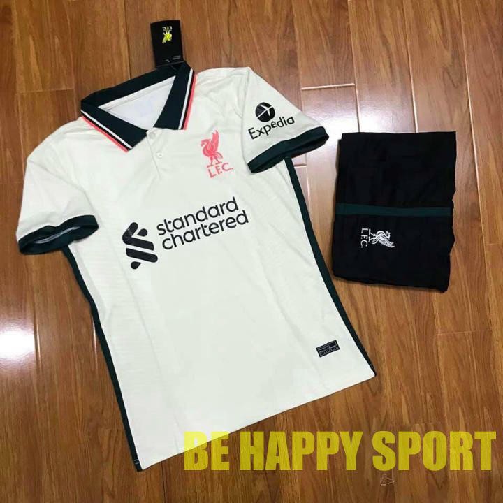 🏆 Áo Thể Thao Nam Liverpool (Liver) Vàng Lơ Có Cổ Logo Thêu Cực Đẹp Và Chắc Chắn - Quần Áo Đá Bóng PP Bởi Be Happy Sport