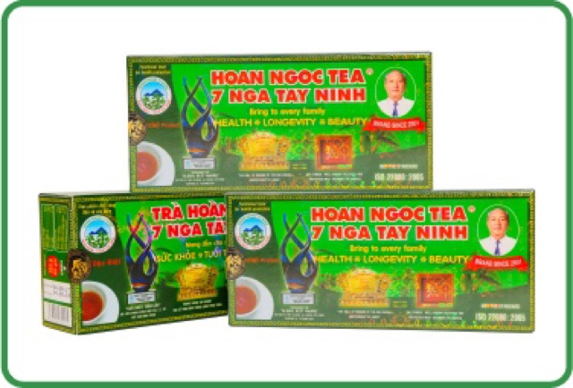 Trà Hoàn Ngọc 7 Nga Tây Ninh - Hộp 30 gói