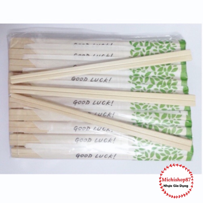 Set 10 Đôi Đũa Gỗ Dùng 1 Lần Hàng Xuất Nhật Loại Đẹp An Toàn Tiện Lợi