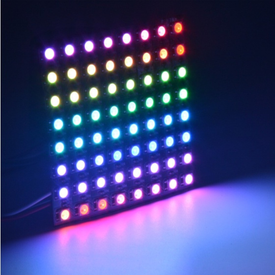 Led matrix  WS2812B 8x8, 8x32, 16x16 trang trí - nháy theo nhạc