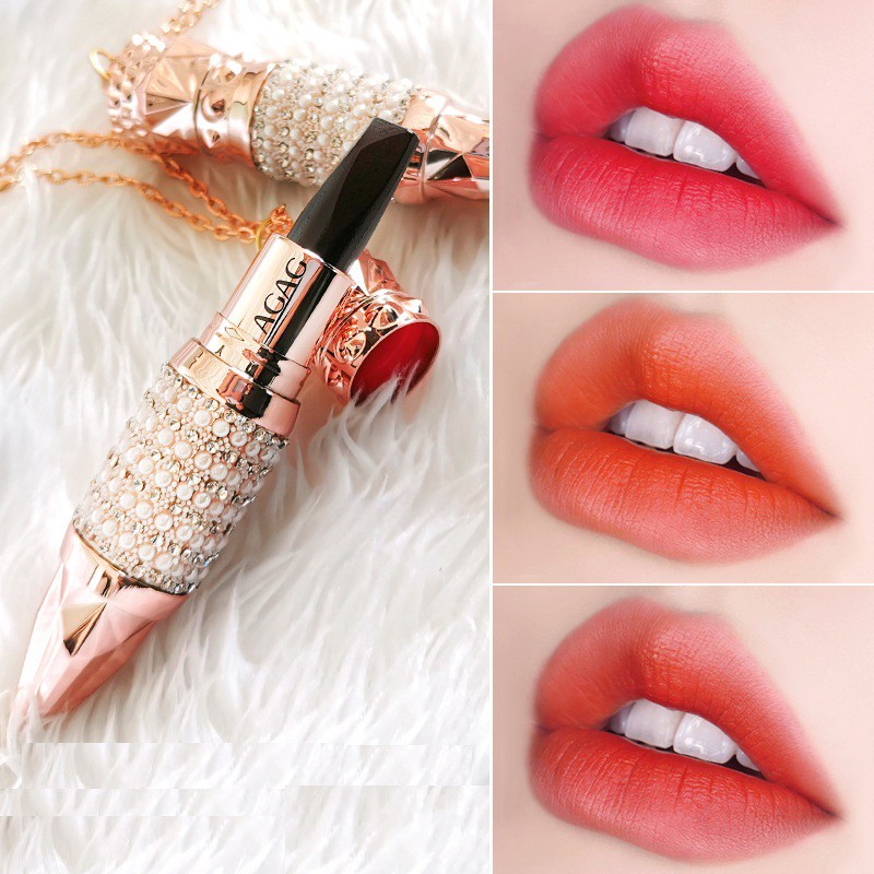 ❤ Son Sáp Lì AGAG Hoàng Hậu Lấp Lánh 3 Màu Hot Trend Lên Môi Mềm Mịn , Sang Chảnh- Y159 | BigBuy360 - bigbuy360.vn