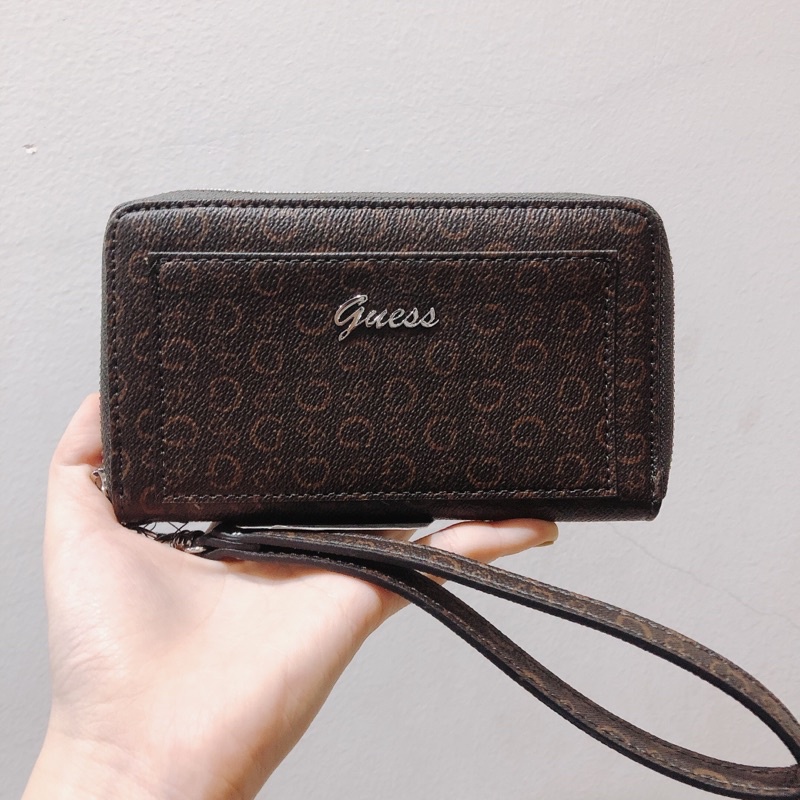 Ví nữ đẹp dáng dài nhiều ngăn cầm tay thời trang cao cấp Guess chính hãng