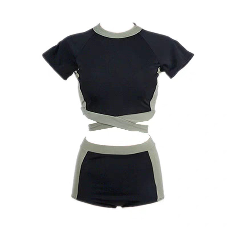 Bikini bộ đồ bơi nữ  2 mảnh eo cao áo hở lưng - Ảnh thật cuối | BigBuy360 - bigbuy360.vn