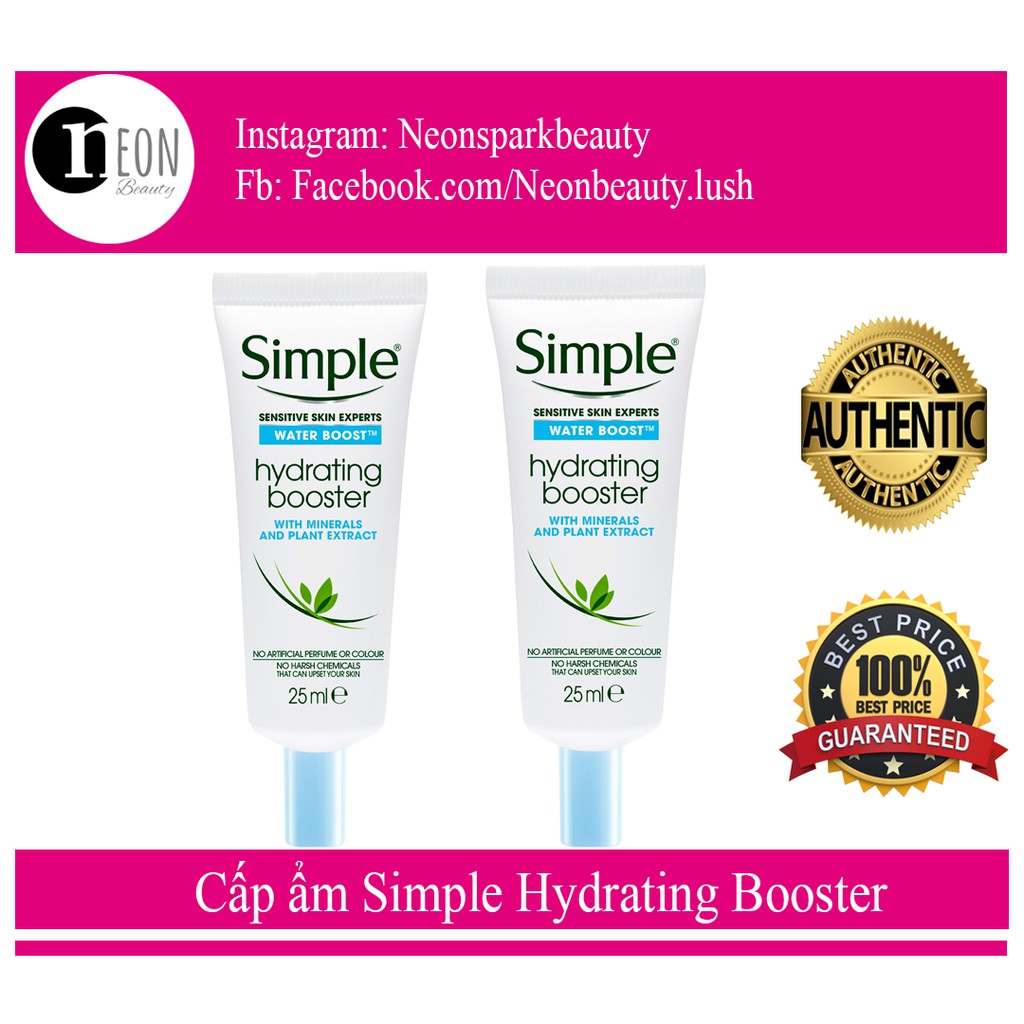 Cấp ẩm Simple Hydrating Booster 25 ml