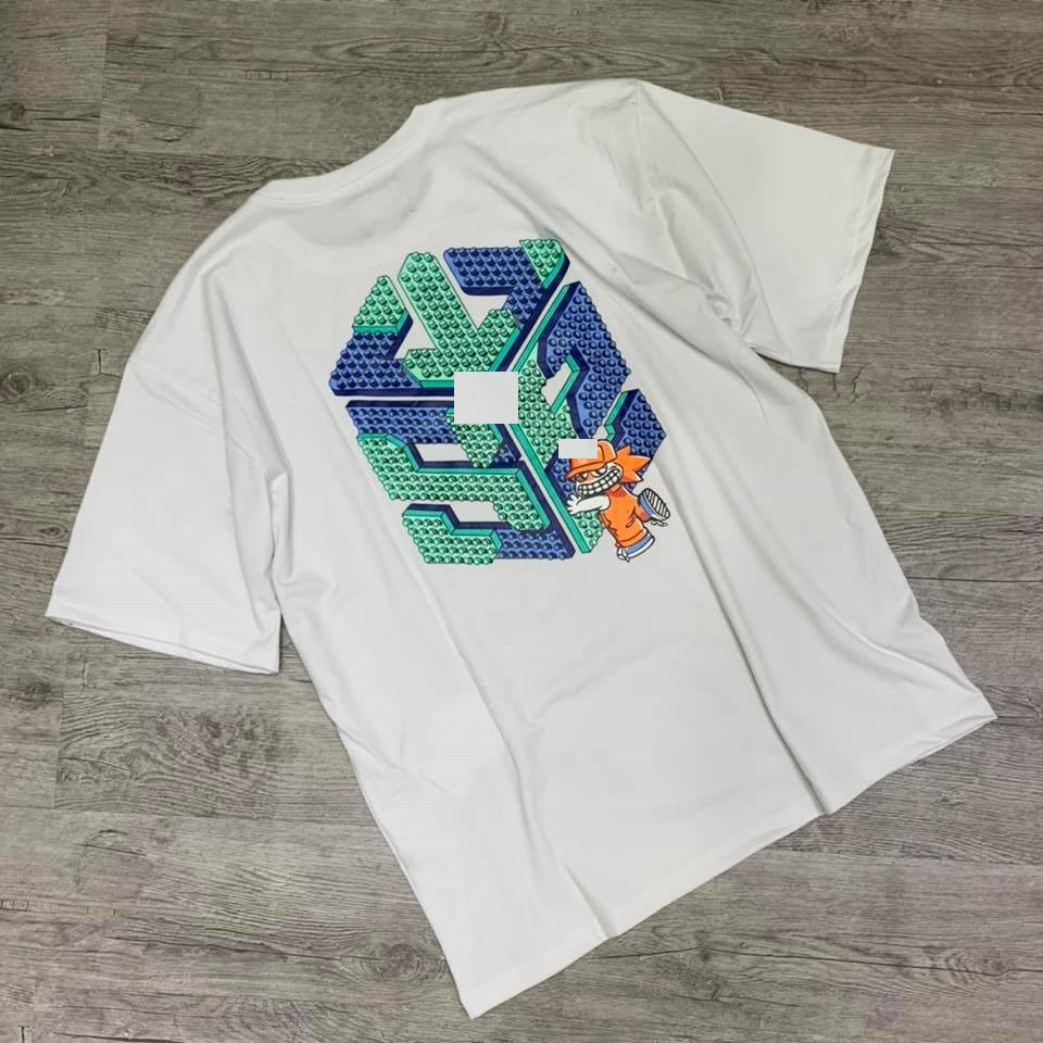 Áo thun unisex Swe Lê gô siêu đẹp full tag áo thun tay lỡ nam nữ chất cotton | BigBuy360 - bigbuy360.vn