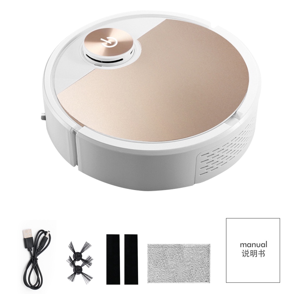 Robot hút bụi lau nhà thông minh 3 trong 1 ,  tự động hút bụi ES300, tránh chướng ngại vật ,độ ồn thấp, độ hút cao