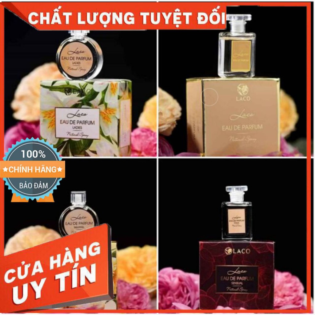 [SHOPEE TRỢ GIÁ] NƯỚC HOA LACO EAU DE PARFUM - GIÁ TẶNG CHO KHÁCH MUA HÀNG LACO