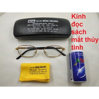 Kính lão mắt thủy tinh cho người già người cao tuổi đọc sách